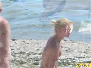 spycam inexperienced naked Beach mummies Hidden webcam Close Up